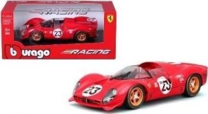BBURAGO Ferrari 330 P4 Daytona 1:24 rot Wstępnie zmontowany 1