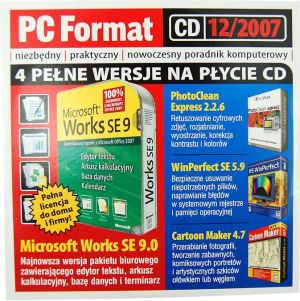 Microsoft Works 9 SE (Nośnik CD+ mat. reklamowe PC Format) 1