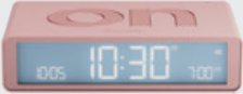 Lexon Flip Classic Two-sided Alarm Clock pink LR157P4 1