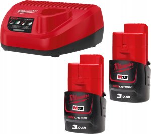 Akumulator i ładowarka MILWAUKEE M12NRG-302-NRG 3