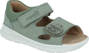 Dziecięce sandałki Superfit 1-000519-7500 Logoon lekkie letnie obuwie na rzep pełna pięta barefoot 28 1