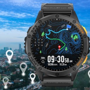 Zegarek męski SMARTWATCH GRAVITY GT24-3 BK/BK/OG PROF 9