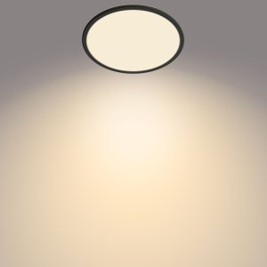 Lampa sufitowa Philips Surface LED light PHILIPS SUPERSLIM, IP44, 18 W, 2700 K, 1500 lm, dimmable, black, O29 cm 3