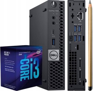 Komputer Dell Optiplex 7060 Tiny Intel Core i3 8GB DDR4 256GB SSD Windows 11 1