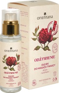 Orientana Olejek do twarzy Róża Japońska i Szafran, 30 ml 1