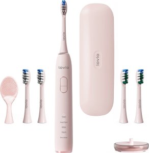 Szczoteczka elektryczna soniczna Lovio SonicProtect PRO różowa 3