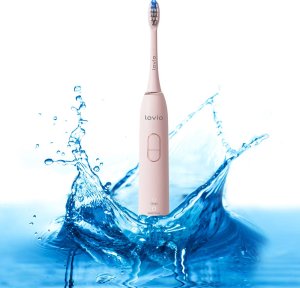 Szczoteczka elektryczna soniczna Lovio SonicProtect PRO różowa 6