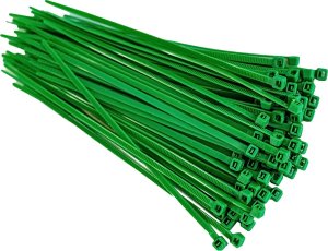 Zestaw siatka cieniująca 90% 1.5 x 50m Shark + 200 sztuk opasek zaciskowych Zielony 5