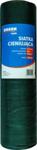 Zestaw siatka cieniująca 90% 1.5 x 50m Shark + 200 sztuk opasek zaciskowych Zielony 8