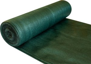 Zestaw siatka cieniująca 90% 1.5 x 25m Shark + 100 sztuk opasek zaciskowych Zielony 1