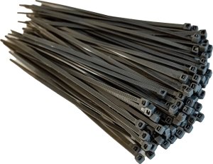 Zestaw siatka cieniująca 90% 1.5 x 50m Shark + 200 sztuk opasek zaciskowych Antracytowy 5