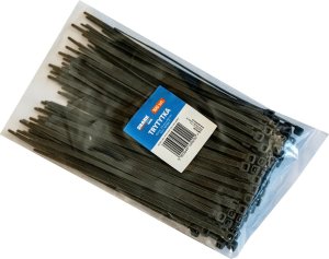 Zestaw siatka cieniująca 90% 1.5 x 50m Shark + 200 sztuk opasek zaciskowych Antracytowy 6