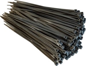 Zestaw siatka cieniująca 90% 1.5 x 50m Shark + 200 sztuk opasek zaciskowych Antracytowy 7