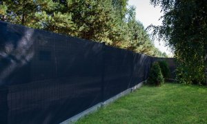 Zestaw siatka cieniująca 90% 1.5 x 50m Shark + 200 sztuk opasek zaciskowych Antracytowy 10