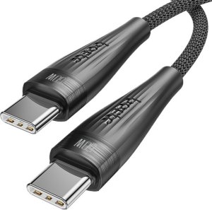 Boste Metalic Ring Series | Kabel USB-C do USB-C, szybkie ładowanie, transmisja danych, 60W, 2m, czarny 1