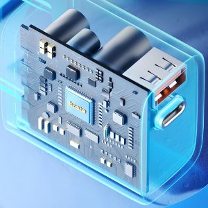 Boste Simply Elegance Series | Szybka ładowarka sieciowa, USB-A + USB typ C, 33W, PD, QC, Czarny 5