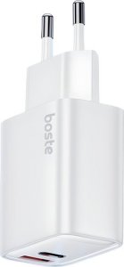 Boste Simply Elegance Series | Szybka ładowarka sieciowa, USB-A + USB typ C, 33W, PD, QC, Biały 11