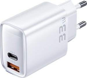 Boste Simply Elegance Series | Szybka ładowarka sieciowa, USB-A + USB typ C, 33W, PD, QC, Biały 9