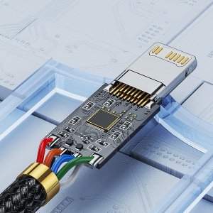 Boste Beauty Armor Series Fast Charging Data Cable USB-C to iP 20W 2m Green 7