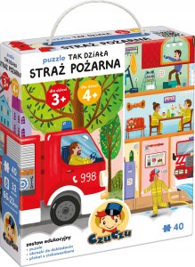 CzuCzu Puzzle Tak działa Straż pożarna 93808 1