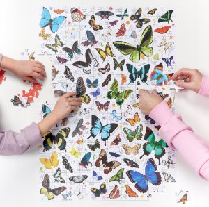 Czuczu CzuCzu Puzzlove Motyle 200el puzzle rodz.93648 3