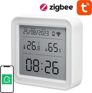 Inteligentny czujnik temperatury i wilgotności Zigbee Gosund ST17 LCD Tuya 1