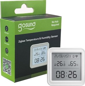 Inteligentny czujnik temperatury i wilgotności Zigbee Gosund ST17 LCD Tuya 6