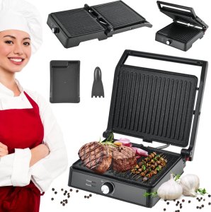 Grill elektryczny LOVIO LVEG001BK czarny 1