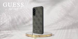 Etui Guess 4G Charms Collection do       Samsung Galaxy A56 brązowy 8