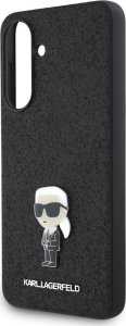 Etui Karl Lagerfeld Fixed Glitter Ikonik Logo Metal Pin do Samsung Galaxy A36 czarny 5