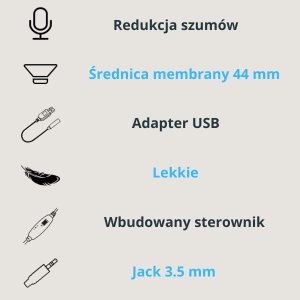Słuchawki Creative HS-230  (51EF1110AA000) 12