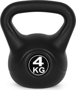 Kettlebell kettle 4 kg do ćwiczeń hantla kula odważnik obciążenie ciężar fitness ModernHome 2