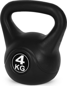 Kettlebell kettle 4 kg do ćwiczeń hantla kula odważnik obciążenie ciężar fitness ModernHome 4