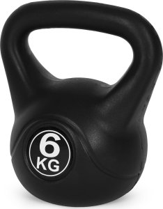 Kettlebell kettle 6 kg do ćwiczeń hantla kula odważnik obciążenie ciężar fitness ModernHome 4