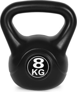 Kettlebell kettle 8 kg do ćwiczeń hantla kula odważnik obciążenie ciężar fitness ModernHome 2