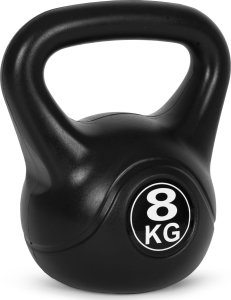 Kettlebell kettle 8 kg do ćwiczeń hantla kula odważnik obciążenie ciężar fitness ModernHome 3