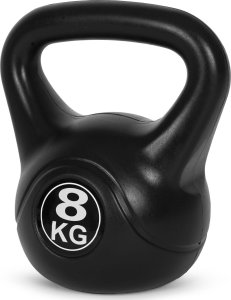Kettlebell kettle 8 kg do ćwiczeń hantla kula odważnik obciążenie ciężar fitness ModernHome 4