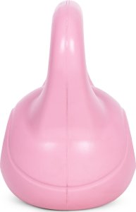 Kettlebell kettle 4 kg do ćwiczeń hantla kula odważnik obciążenie ciężar fitness różowy ModernHome 5