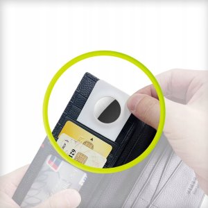 Mobile Origin AirTag Wallet Card, white 4
