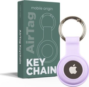 Mobile Origin AirTag KeyChain, purple 2