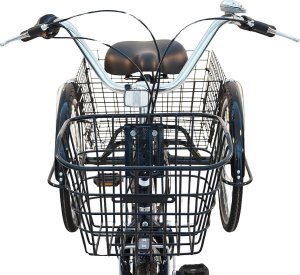 ROWER 3-KOŁOWY 24 CZARNY SHIMANO 7-BIEGOWY OBNIŻONA RAMA 1060972 2