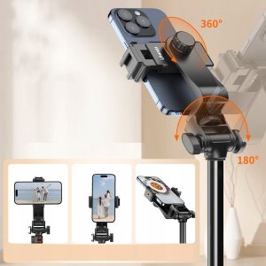 Statyw 1.6m Kijek Selfie 1/4 Uchwyt na Telefon Pilot Bluetooth / ULANZI TB64z 10