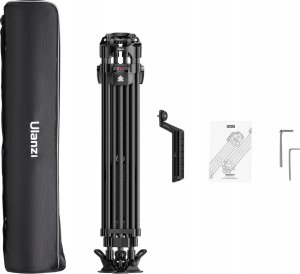 Profesjonalny STATYW do Filmowania VIDEO 25kg 149.5cm BOWL 75mm / Ulanzi / T047 11