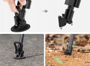 Profesjonalny STATYW do Filmowania VIDEO 25kg 149.5cm BOWL 75mm / Ulanzi / T047 9