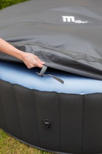 SPA ogrodowe MSpa Basen z hydromasażem dmuchane Bergen MSpa 8 osób SPA Bąbelki 17