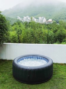 SPA ogrodowe MSpa Basen z hydromasażem dmuchane Bergen MSpa 8 osób SPA Bąbelki 24