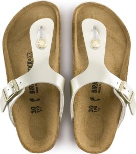 Birkenstock klapki japonki GIZEH KIDS BS Electric Metallic Gold 1015592 (szerokość standardowa) 35 5