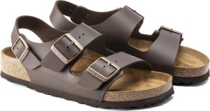 Birkenstock męskie sandały Milano BS 0034701 DARK BROWN (szerokość standardowa) 40 5