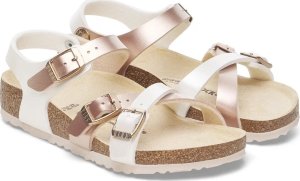 Birkenstock sandały KUMBA SPLIT KIDS 1029411 Electric Metallic Pearl/Copper (szerokość standardowa) 39 3
