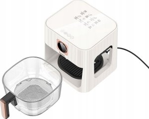 HOCO frytkownica beztłuszczowa Air Fryer z ekranem dotykowym 4,5L 1100W HE22 biała 9